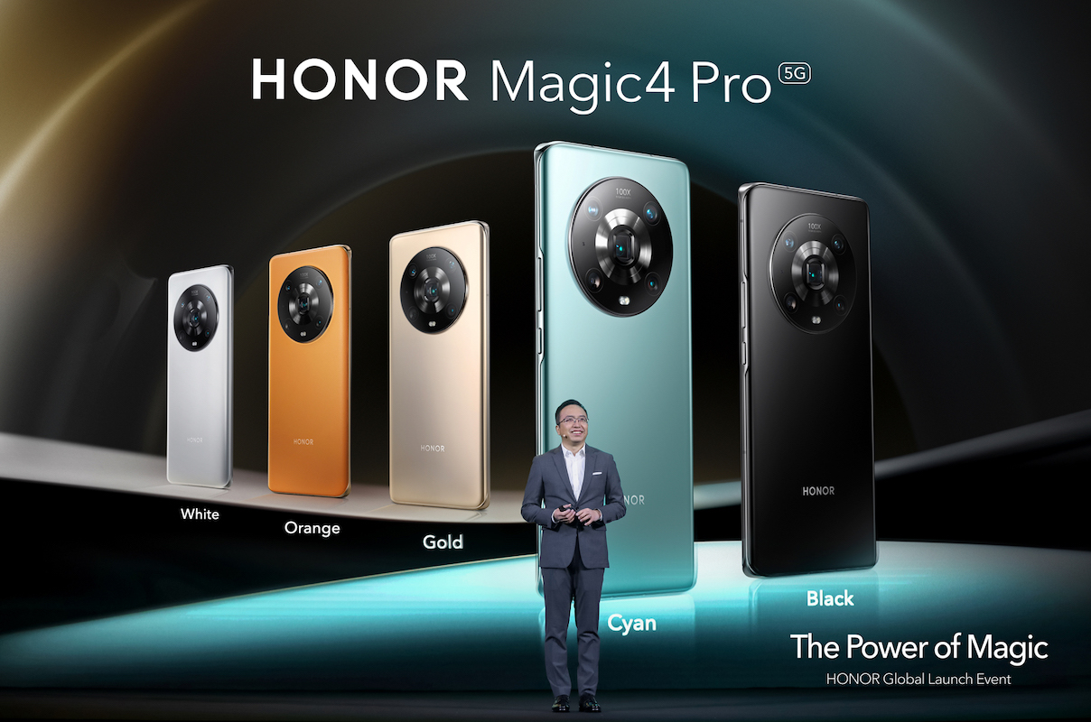 Mr. George Zhao, CEO of HONOR Device Co, Ltd at the event_HONOR Magic4 Pro